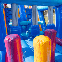 JCXD OC45PP Web 4 1754506947 45' POOL PARTY WET DRY DUAL LANE OBSTACLE